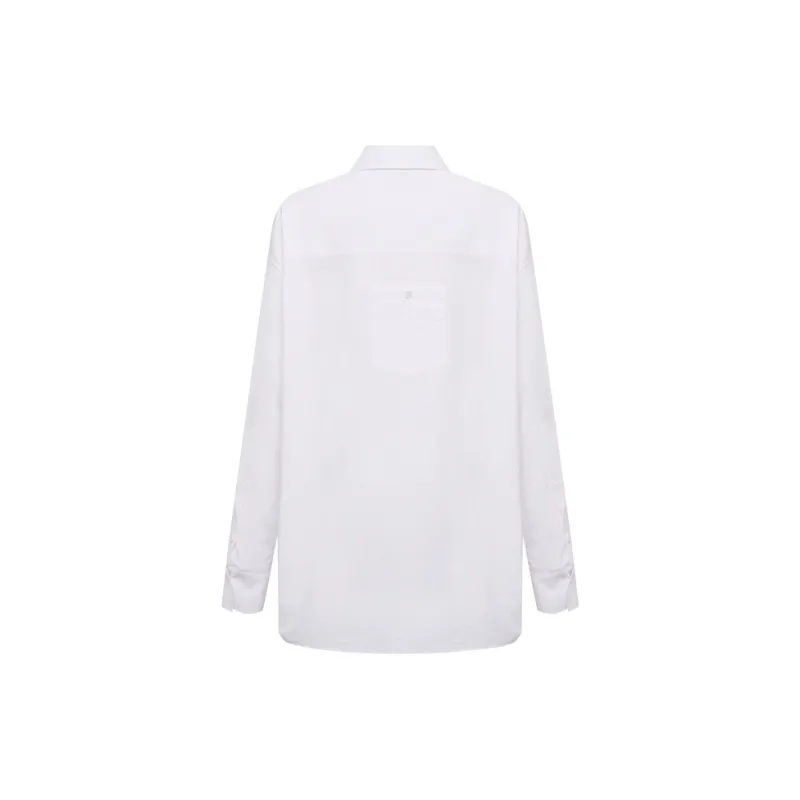 Lost In Echo Shirt Women's Pearl White-1