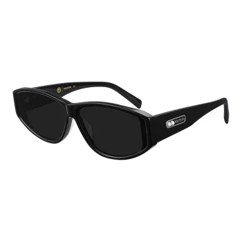 MUJOSH Astral Series Plate Frame Oval Sun Protection Sunglasses With UV Protection And Eye Protection Unisex