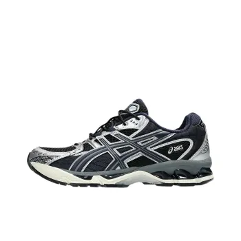 Asics GEL Nimbus 10.1 Cushioned Slip Resistant Abrasion Resistant Low Top Running Shoes Unisex Silver Black