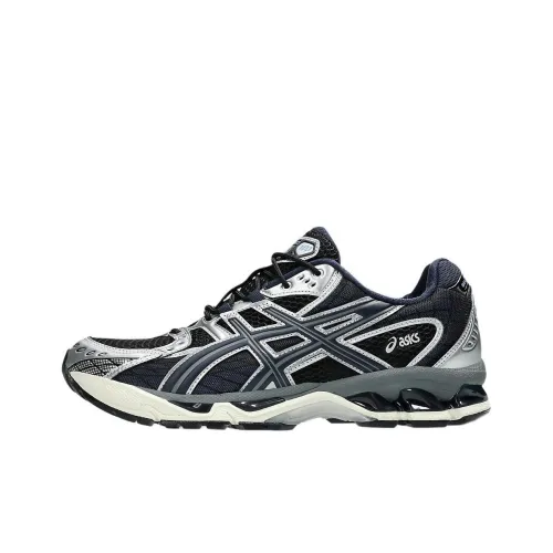 Asics GEL Nimbus 10.1 Cushioned Slip Resistant Abrasion Resistant Low Top Running Shoes Unisex Silver Black