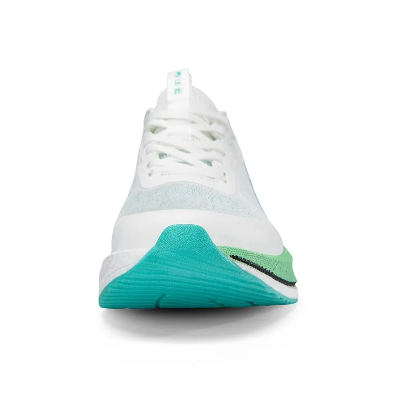 Speed Joy Run Cushioning Anti-Slip And Wear-Resistant Low-Top Carbon Plate Casual Running Shoes Men's White Green-4