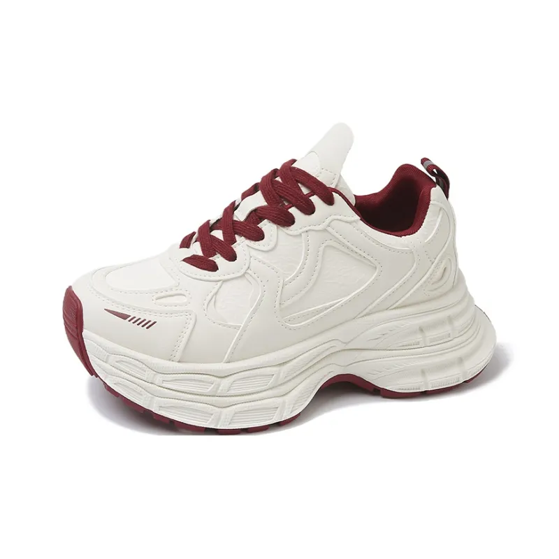 Fawn Miri Slip Resistant, Abrasion Resistant, Lightweight, Height Increasing Low Top Chunky Sneakers Women's-7
