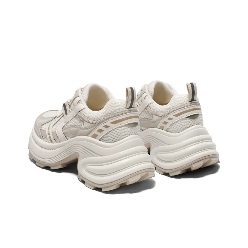 BELLE Abrasion Resistant Low Top Chunky Sneakers Women's-3