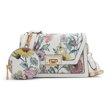 ALDO Artificial Leather Crossbody Bag Small Size Women's Mixed Color 963