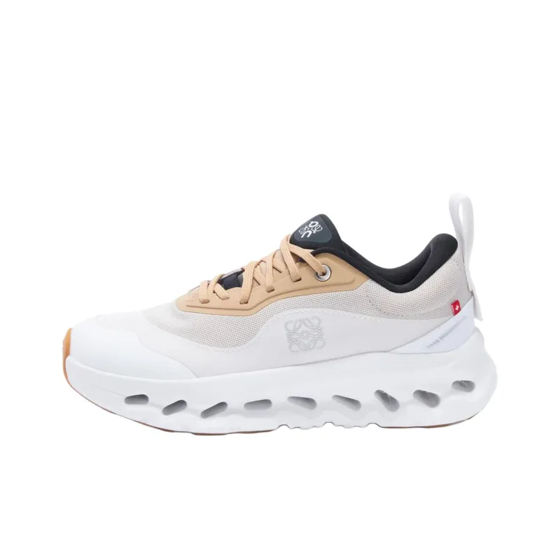 On x LOEWE CLOUDTILT 2.0 Low Top Casual Shoes Men's White Brown-0