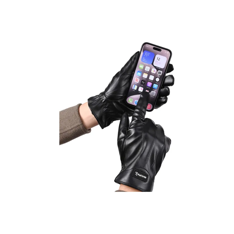 TUCANO PU Leather Gloves Unisex-28