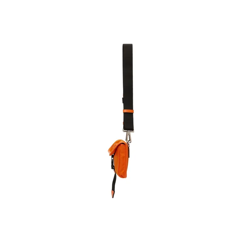 FANSIZHE Nylon Messenger Bag Crossbody Bags Small Size Men's Orange-3