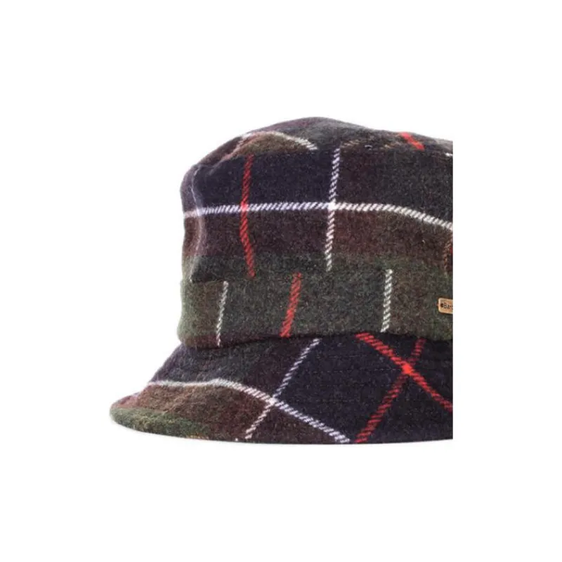 BARBOUR Polyester Wool Acrylic Polyamide Cotton Bucket Hats Women's Brown-1