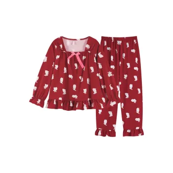 Maultiay Pajama Set Women's Red