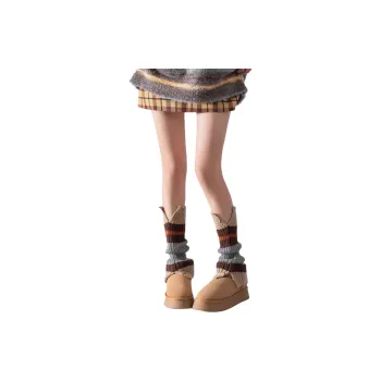 MIIOW Knee High Socks Women's Combo Set