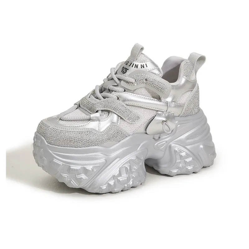 Milan Love Song Low Top Chunky Sneakers Women's-11