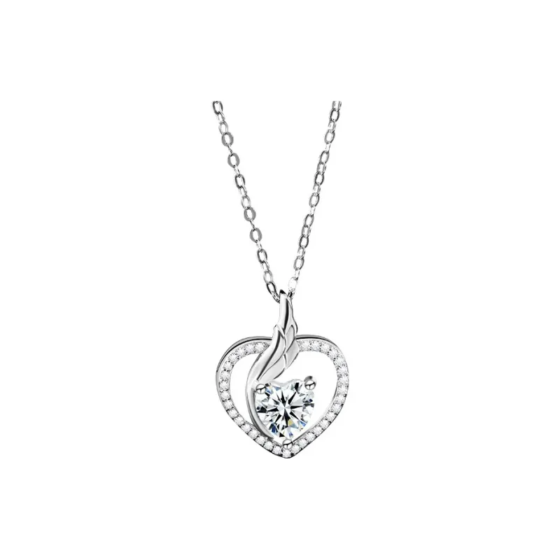 Lockstarfy Moissanite Necklaces Women's-0