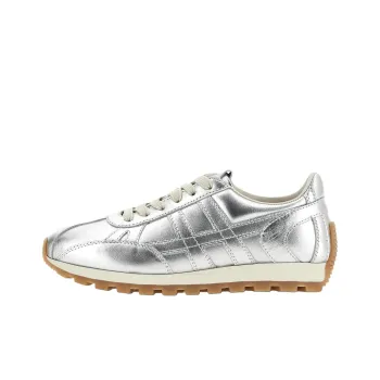 HOGAN 86er Low Top Casual Shoes Women's Silver