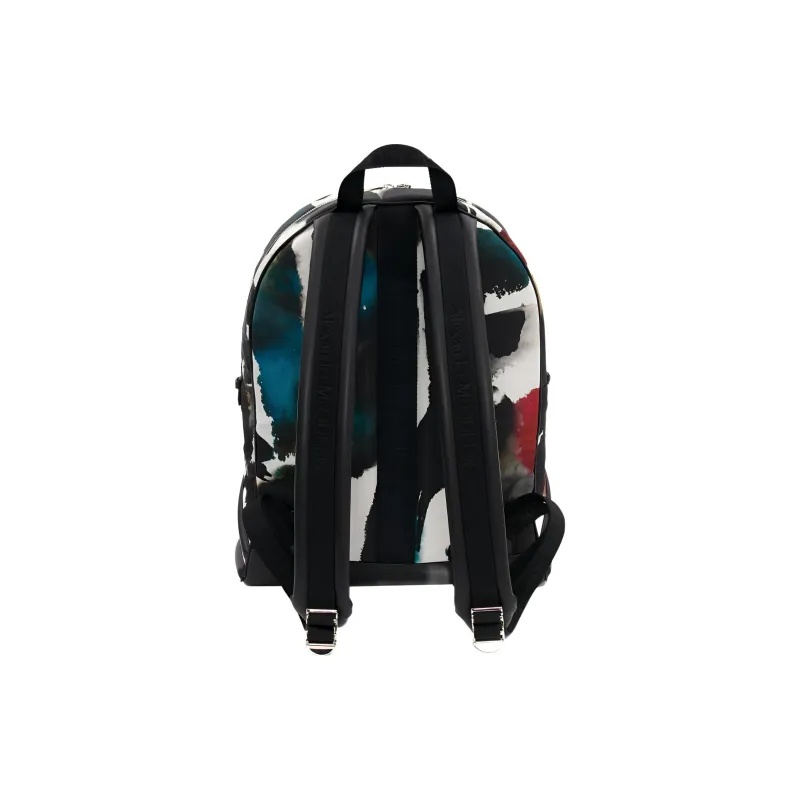 Alexander McQueen Nylon Backpack Men's Multicolor-2