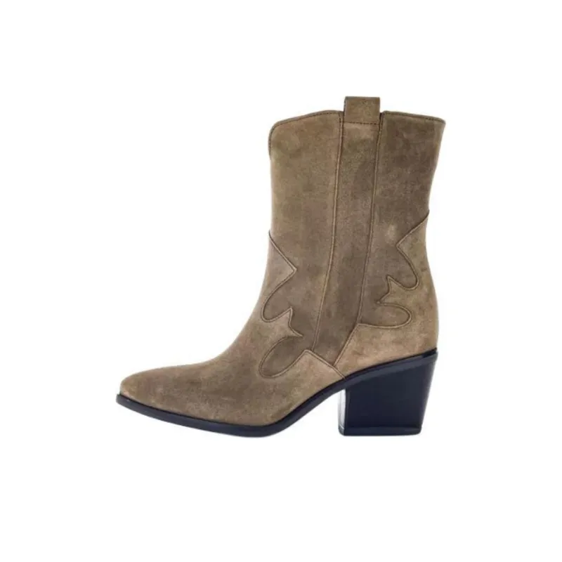 Gabor Comfort Ankle Boots 6.5cm Women's Brown-0