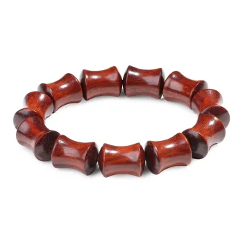 PUTUOSHANWENCHUANG Bloodwood Bracelets Unisex