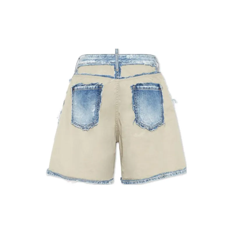 DSQUARED 2 Semplice Carpenter Denim Shorts-1
