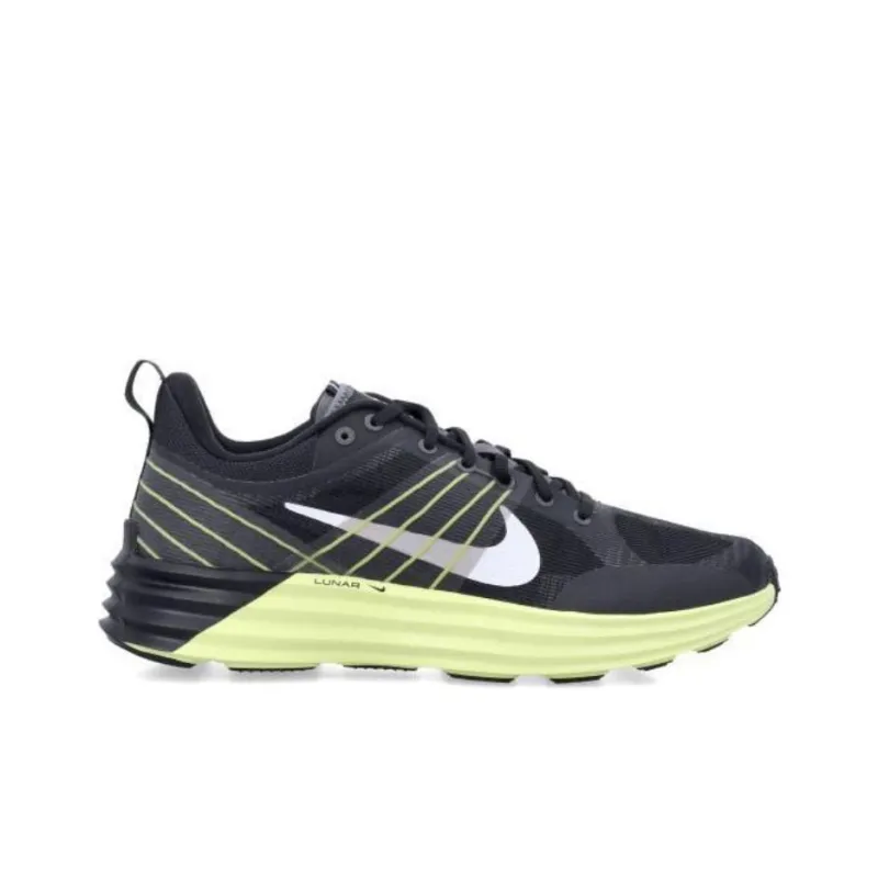 Nike Lunar Roam Anti Slip Wear Resistant Low Top Casual Running Shoes Unisex Black-1