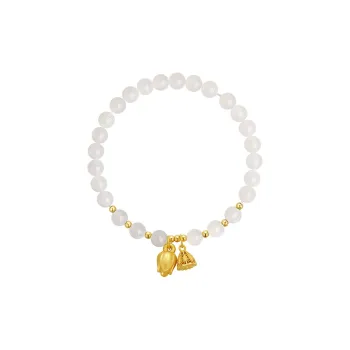 Princess Cui Hetian Jade Bracelets White Jade/Pale Greenish White Jade Women's
