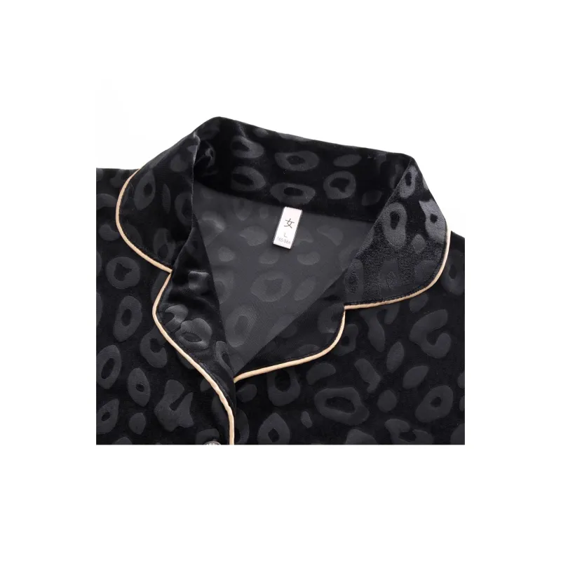 Shanghai Story Pajama Set Women's Gift Box Set Black-1
