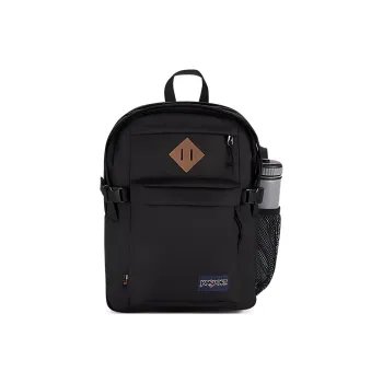 JanSport Suede Laptop Backpack Unisex Black