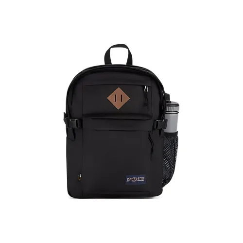 Wouf Suede Laptop Backpack Unisex Black