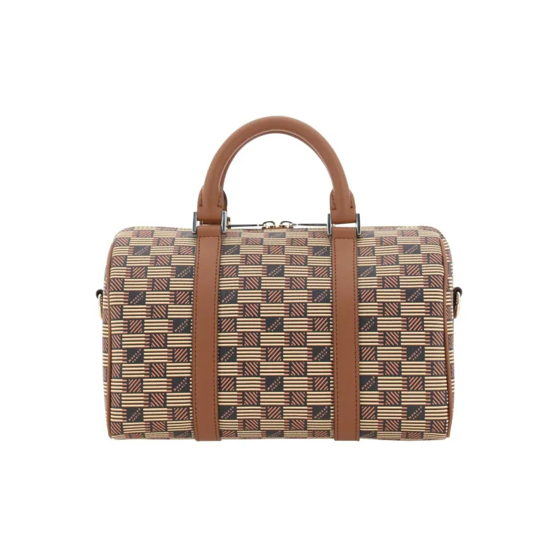 MOREAU Fabric Boston Bag Travel Bag Women's Brown-0