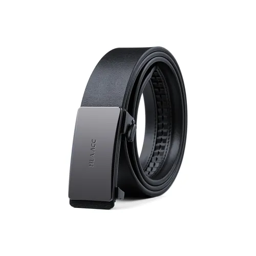 HLA Split Cow Leather Belts Men's Width 3.4cm
