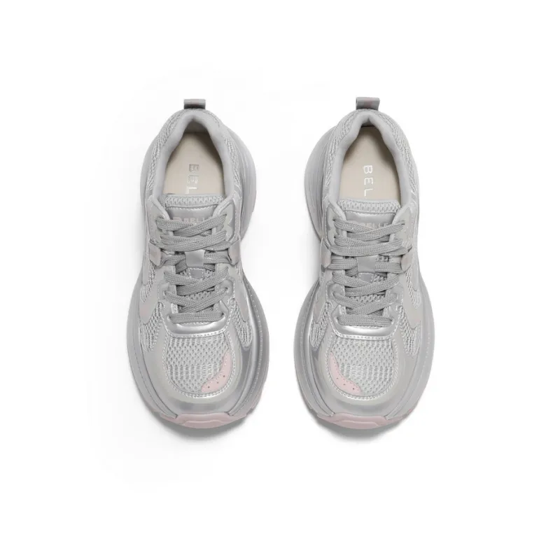 BELLE Abrasion Resistant Low Top Chunky Sneakers Women's-6