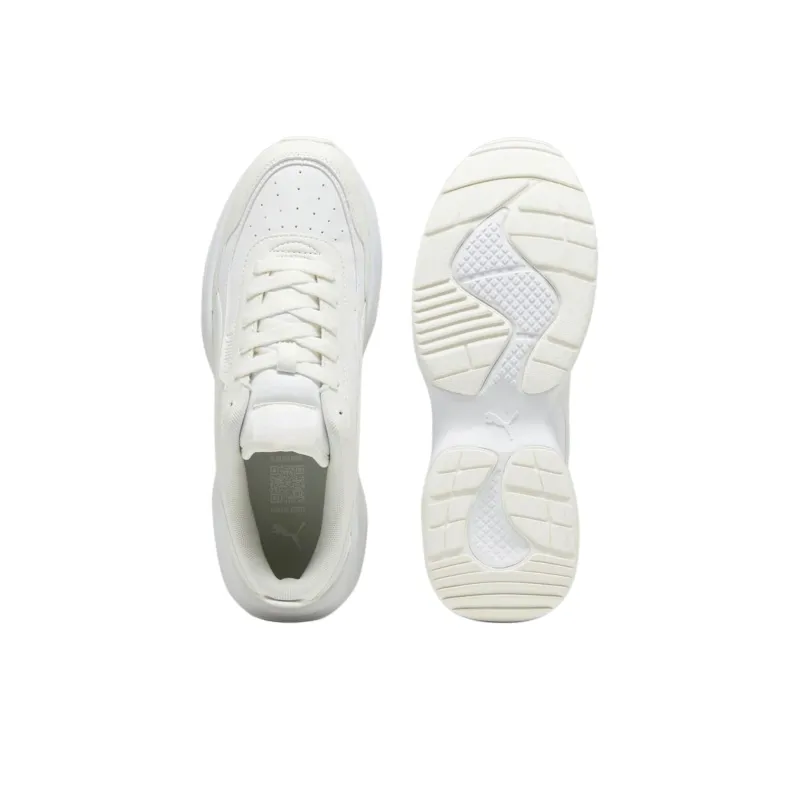 PUMA Cilia Mode Anti Slip Wear Resistant Low Top Running Shoes Women's White-3