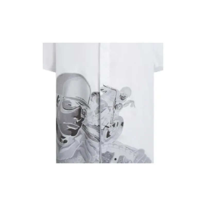 EMPORIO ARMANI SS22 Shirt Men's White-3