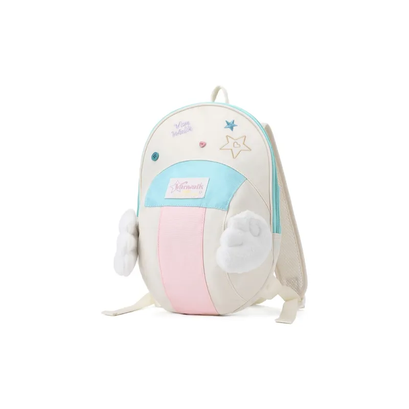 VANWALK Polyester Backpack Large Size Women's Dream Pink/Angel Star/Star Dream Blue/Stars Black-4