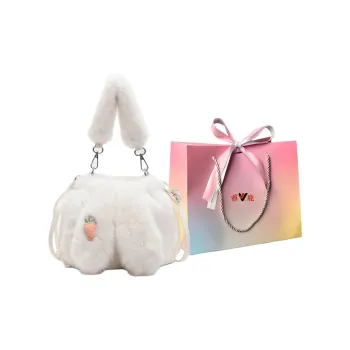 Yalu Plush One Shoulder Handbags Regular Women's Multicolor