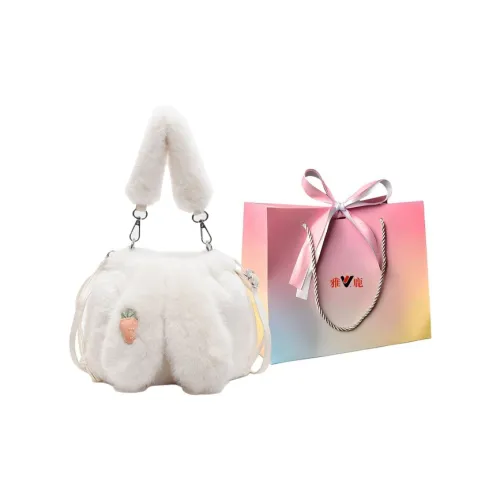 Yalu Plush One Shoulder Handbags Regular Women's Multicolor