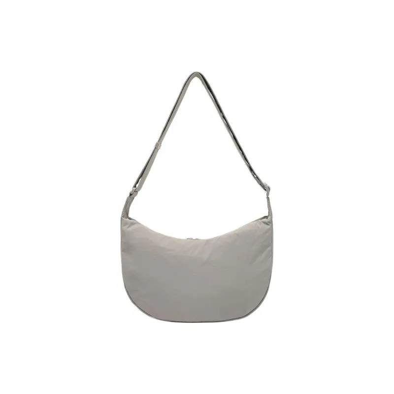 Snow Peak Nylon Portable Crossbody Bag Shoulder Bag Unisex Dusty Gray-2