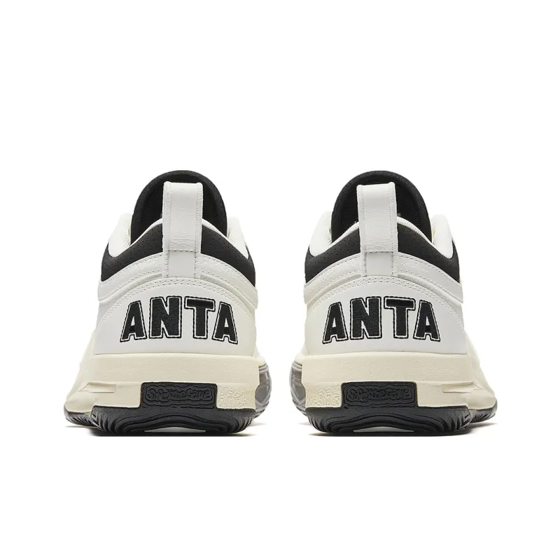 ANTA Fengmang 1 Basketball Shoes Men Low Top Black-4