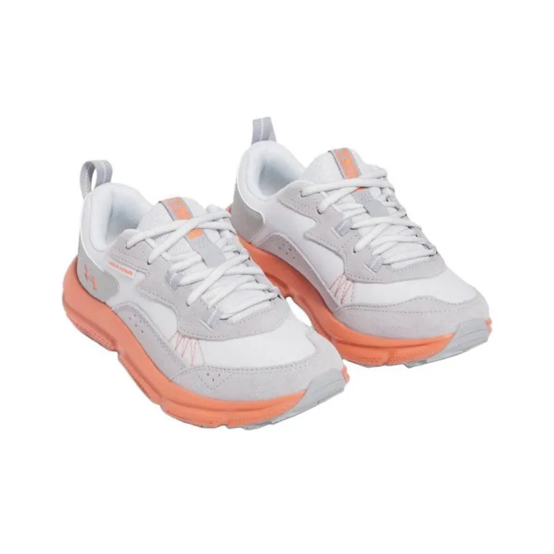 Under Armour Charged Verssert 2 Anti Slip Wear Resistant Low Top Casual Running Shoes Women's Gray-2