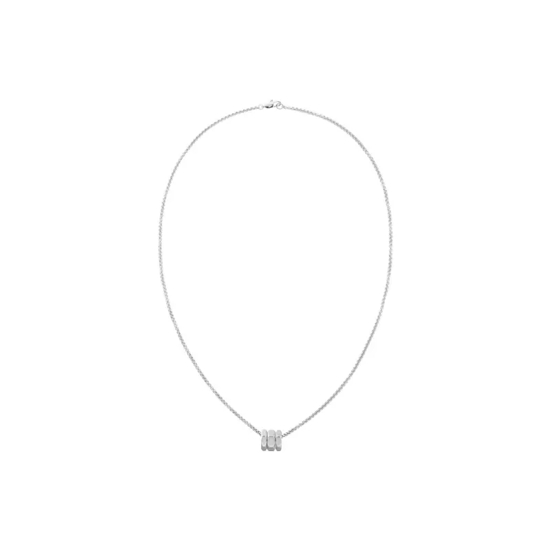 CALVIN KLEIN Stainless Steel Necklaces Men's Silver-1