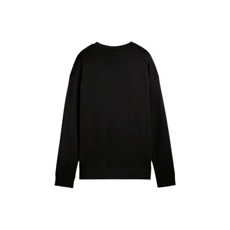 PUMA Suéter Essentials Logotipo N.º1 Para Mujer Con Diseño Holgado-1