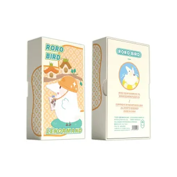 WohStudios Linoman Flesh RoRo Bird Renman Card, Cute Style Board Games