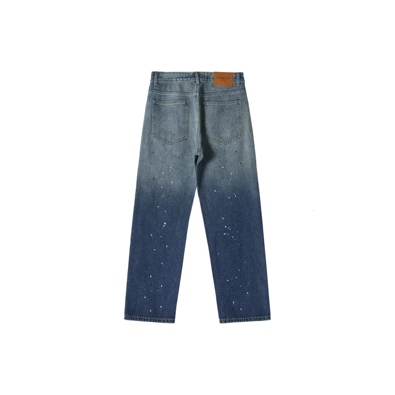 Yiwen Jeans Unisex Light Blue-2
