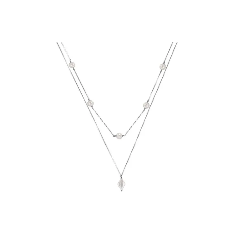 ZHENZHUAOMI Freshwater Pearl Necklaces Women's-3