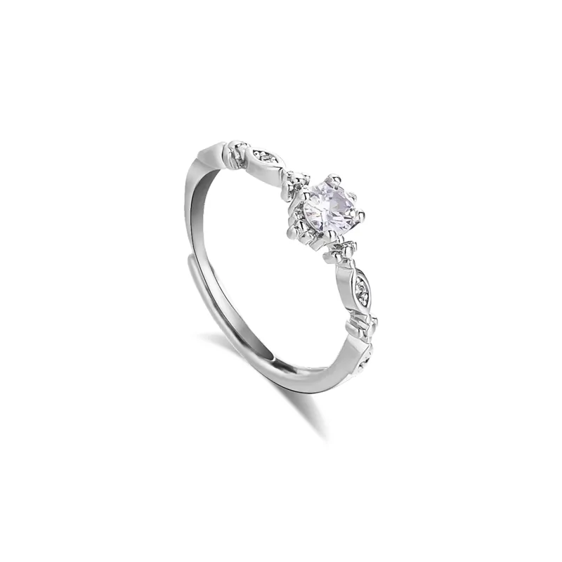 Love Jewelry Sterling Silver Rings Unisex-1