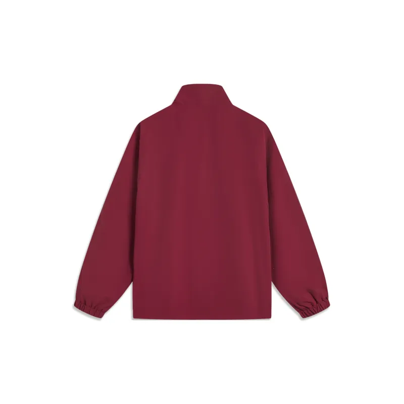LiNing Sports Life Collection Trench Coat Men's Bicycle Red-1