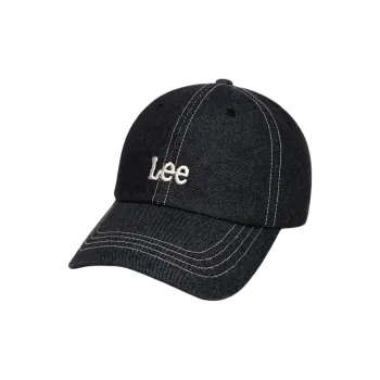 Lee Cotton Fabric Baseball Caps Unisex Black