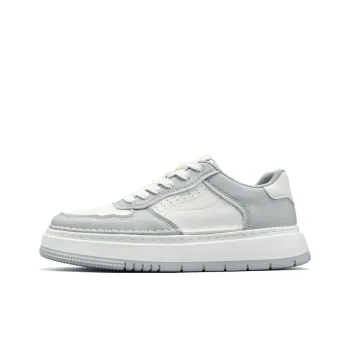 AOKANG Air Force One Series Skateboard Shoes Unisex Low Top White Black