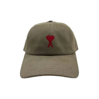 AMIPARIS Paris Ami De Coeur Logo Embroidered Baseball Cap