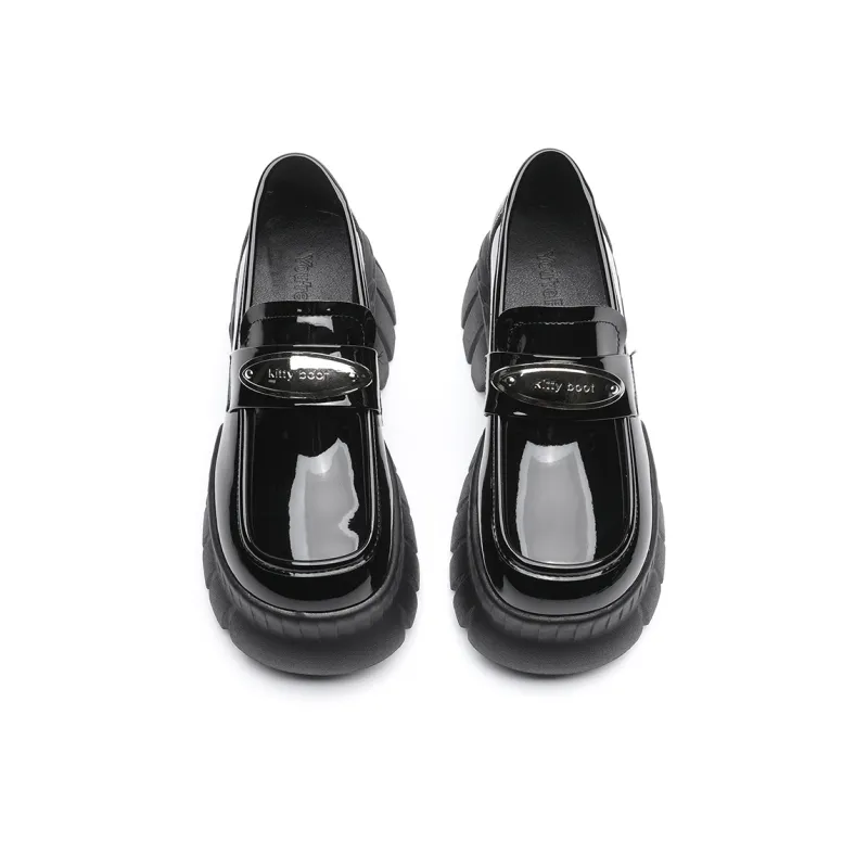 ABIDJAN CNY Snake Year Ruyi Collection Loafers Women's Black-2