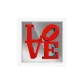 Integrated LOVE White Photo Frame | Building Blocks Not Included