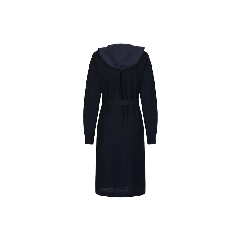 JZ. ANNAKRO Long Sleeved Dresses Women's Dark Blue-1